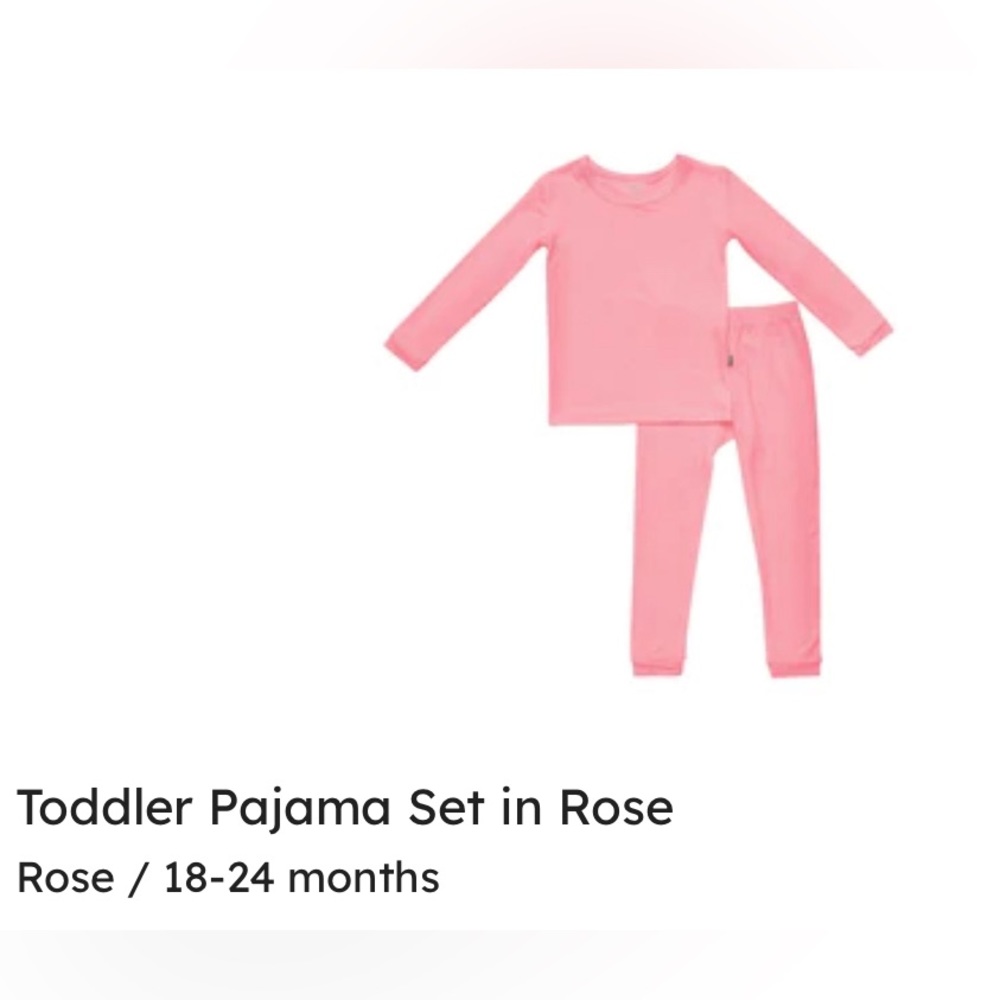 NWT Kyte Baby Toddler PJ
